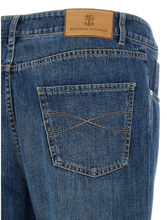 Джинсы BRUNELLO CUCINELLI 'Leisure Fit' (M0Z37X1290C1471) #