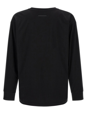 Футболка MM6 MAISON MARGIELA Handwriting print T-shirt (S52GC0370M20258900) #
