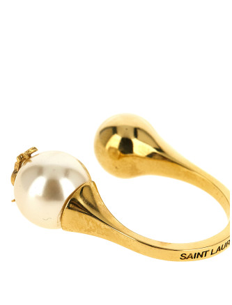 Кольцо SAINT LAURENT 'Cassandre' (698278Y15269366) #