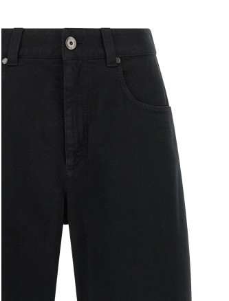 Джинсы BRUNELLO CUCINELLI High waist jeans (MH137P4057C101) #