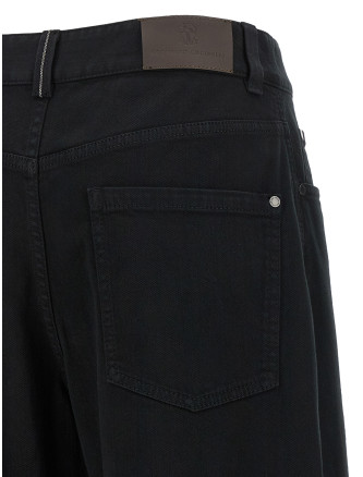 Джинсы BRUNELLO CUCINELLI High waist jeans (MH137P4057C101) #