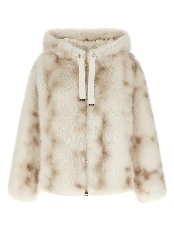 Шуба HERNO Faux fur bomber jacket (GI000422D129201200) #1