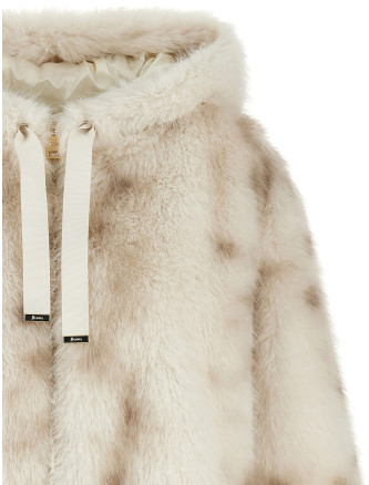 Шуба HERNO Faux fur bomber jacket (GI000422D129201200) #