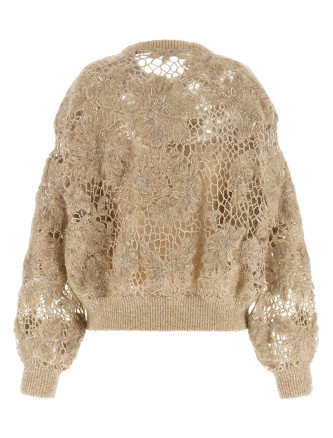 Свитер BRUNELLO CUCINELLI 'Whispering Bloom Embroidery' (MLRR18800C9140) #