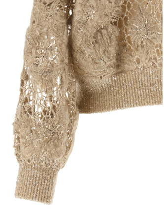 Свитер BRUNELLO CUCINELLI 'Whispering Bloom Embroidery' (MLRR18800C9140) #