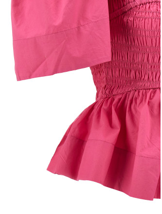 Топ GANNI Smock stitch top (F8766072) #