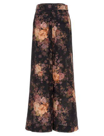 Брюки ZIMMERMANN 'Illustration Tuck' (0678PF241BLKRCO) #