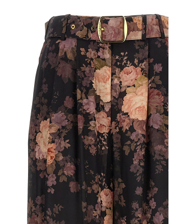 Брюки ZIMMERMANN 'Illustration Tuck' (0678PF241BLKRCO) #