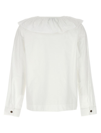 Рубашка GANNI Ruffles shirt (F8701151) #