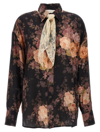 Рубашка ZIMMERMANN 'Illustration Lace Scarf'