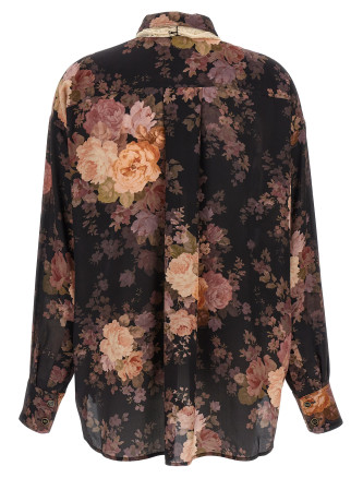 Рубашка ZIMMERMANN 'Illustration Lace Scarf' (0677TF241BLKRCO) #