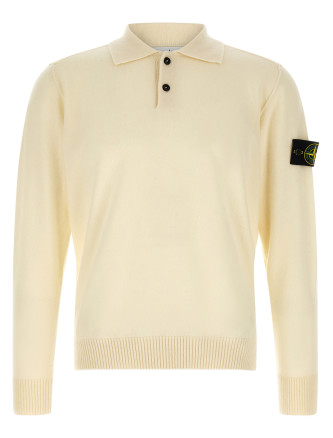 Свитер STONE ISLAND RWS knit polo shirt