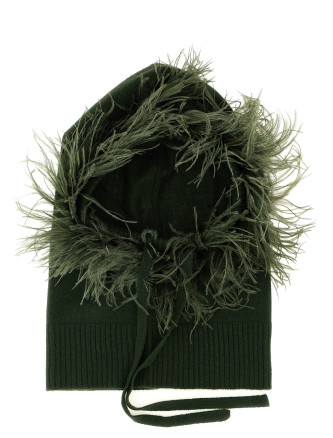 Балаклава P.A.R.O.S.H. Balaclava with feathers