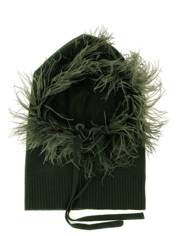 Балаклава P.A.R.O.S.H. Balaclava with feathers (D000091LESTAT005) #1