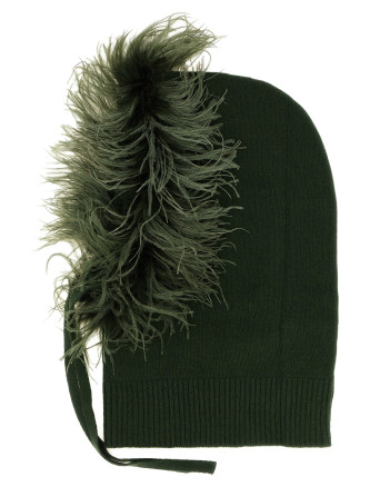 Балаклава P.A.R.O.S.H. Balaclava with feathers (D000091LESTAT005) #