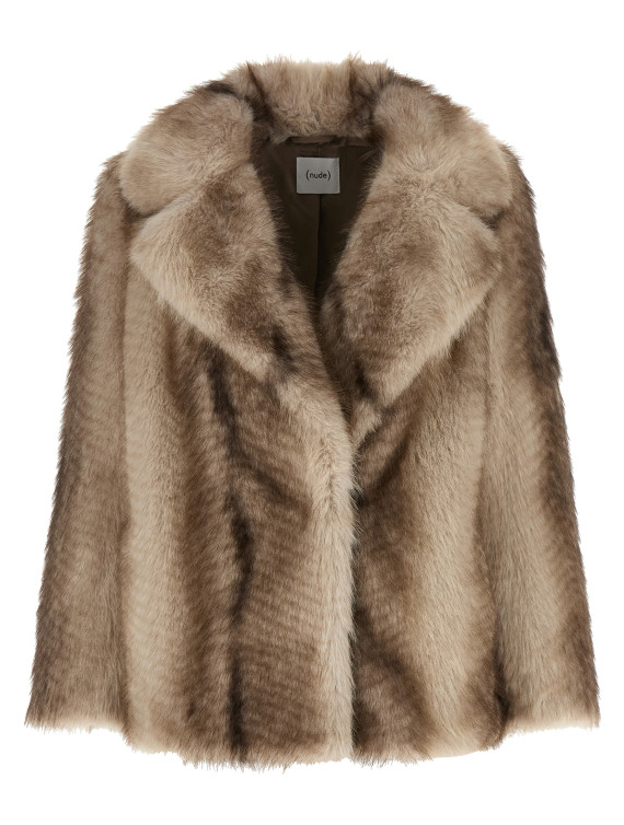 Шуба NUDE Faux fur jacket (1103W2628659) #1