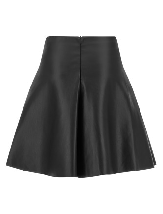 Мини-юбка NUDE Eco-leather full skirt (1103W2620309) #