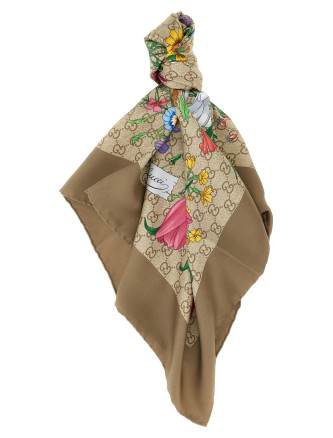 Шарф GUCCI 'Gucci Flora'