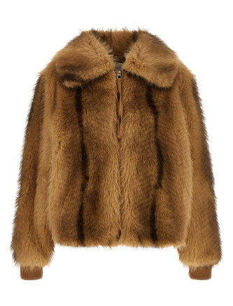 Шуба NUDE Eco-fur long hair