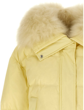 Пуховик ARMY YVES SALOMON Fur insert down jacket (27W26WFV01960U04WA1061) #