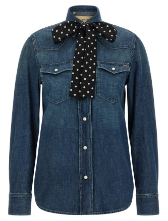 Рубашка VALENTINO GARAVANI Valentino Garavani denim shirt