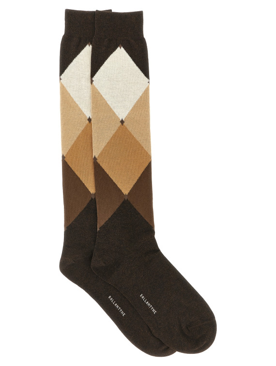 Носки BALLANTYNE Diamond-shaped socks (BMX03114CT194840) #1