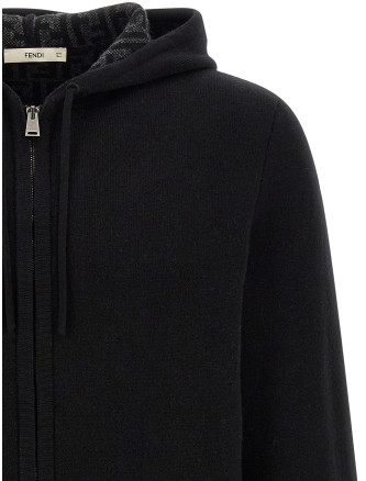 Худи FENDI Cashmere hoodie (FZC192B1I8F0D9J) #