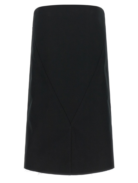 Мини-платье RICK OWENS 'Cropped Sheath' (RO02F5587PCVS09) #1
