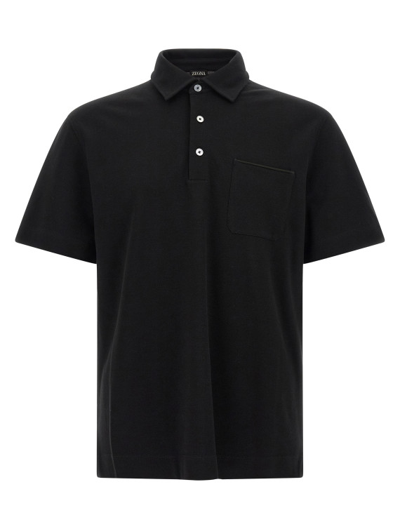 Поло ZEGNA Cotton Polo Shirt (UI392A4I752K09) #1