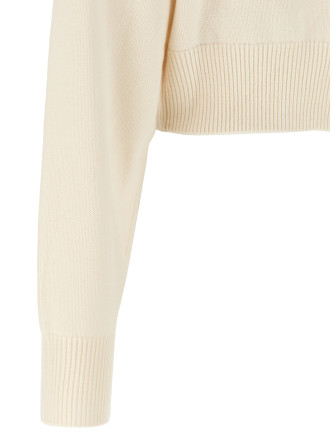 Свитер COPERNI Half-zip sweater (COPML229Y1005WHT) #