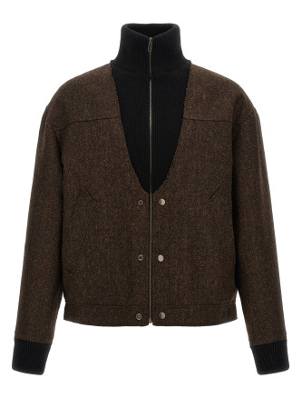 Куртка MAISON MARGIELA Wool bomber jacket