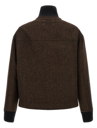 Куртка MAISON MARGIELA Wool bomber jacket (S67AM0122S54246003F) #