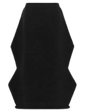 Юбка макси PLEATS PLEASE ISSEY MIYAKE 'Zig Zag Knit'