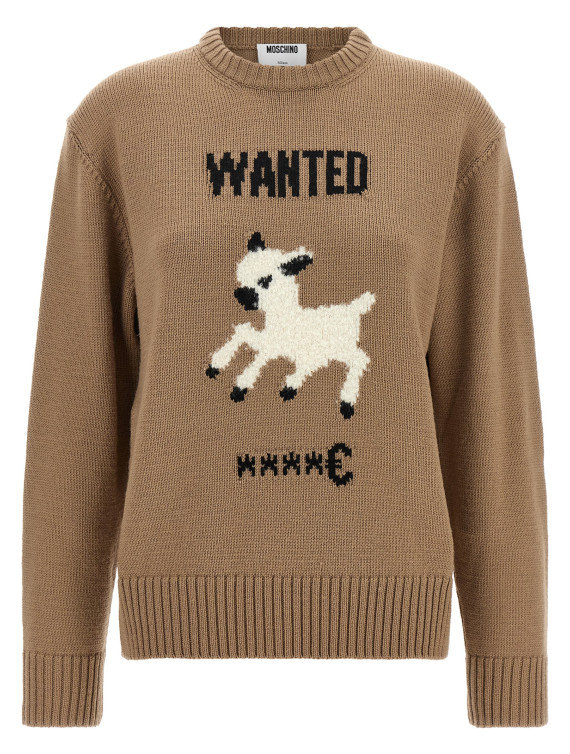Свитер MOSCHINO Extra fine merino wool sweater (A090554021081) #1