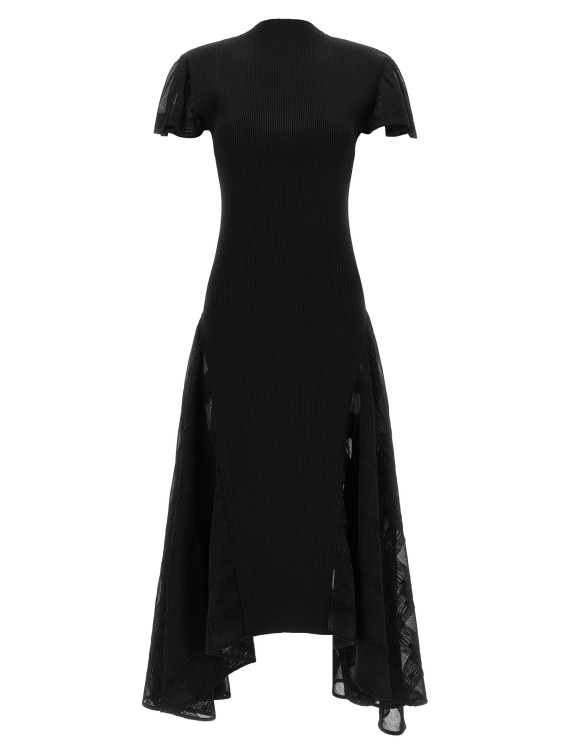 Платье миди LANVIN Silk and cotton dress (RWDR0081K121H2610) #1