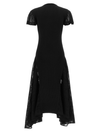 Платье миди LANVIN Silk and cotton dress (RWDR0081K121H2610) #