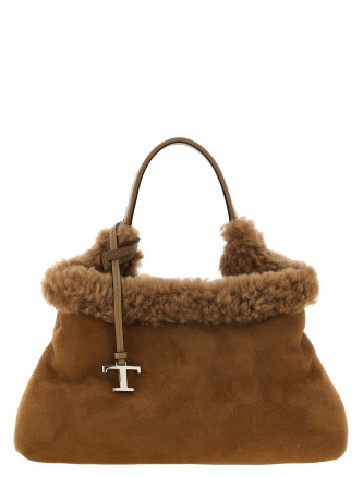 Сумка TOD'S Small leather bucket bag
