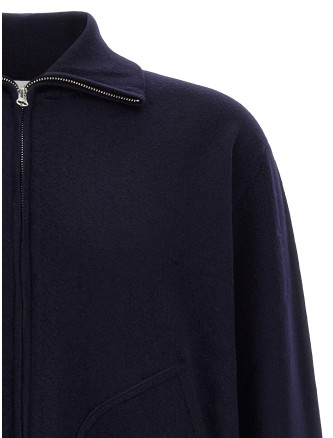 Свитер OLIVER LATTUGHI Merino wool zip sweater (U205WORENO) #
