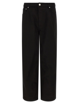 Джинсы AMI PARIS Black denim jeans