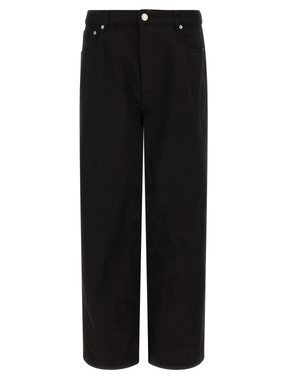 Джинсы AMI PARIS Black denim jeans (HTR919DE0131001) #1
