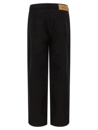 Джинсы AMI PARIS Black denim jeans (HTR919DE0131001) #