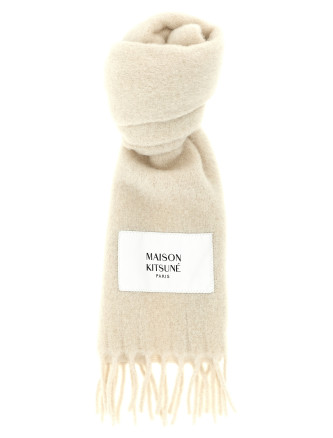 Шарф MAISON KITSUNE Logo patch scarf