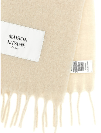 Шарф MAISON KITSUNE Logo patch scarf (LM06206WA00220548) #