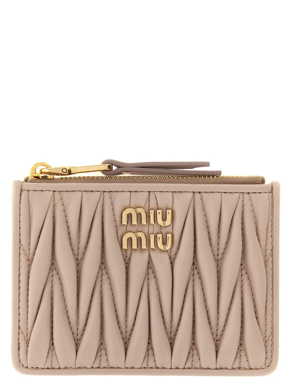 Кошелёк MIU Matelassé nappa cardholder (5MC093AFPPF0236) #1