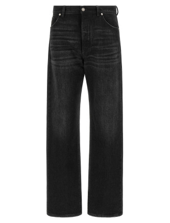 Джинсы FENDI Black denim jeans