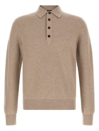 Polo shirt Oasi Cashmere beige