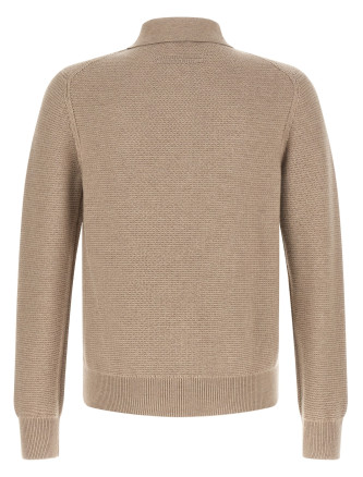Поло ZEGNA Polo shirt Oasi Cashmere beige (UIK74A4145N92) #