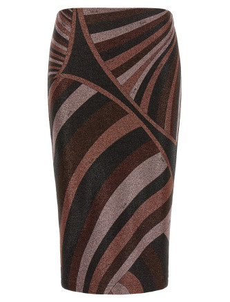 Юбка миди EMILIO PUCCI 'Iride'
