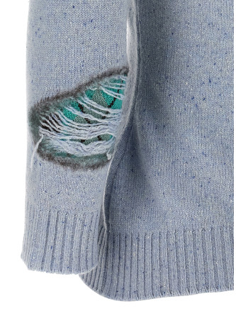 Кардиган MOSCHINO 'Distressed Argyle' (A090154001331) #