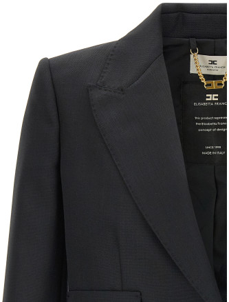 Жакет ELISABETTA FRANCHI Cropped blazer (GI29167E2110) #